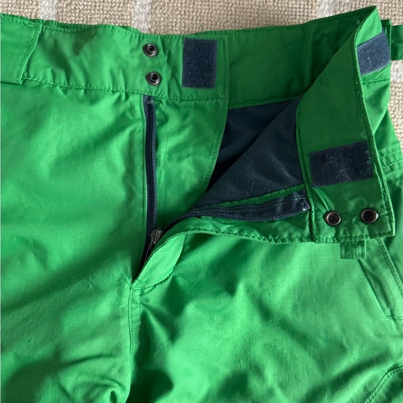Columbia Omni-Tech Waterproof Ski Pants Insulated Winter Snow Outdoor Green S - Picture 10 of 13